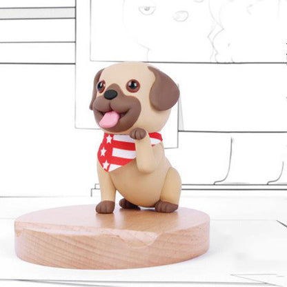 Support de téléphone portable chien, fun et pratique