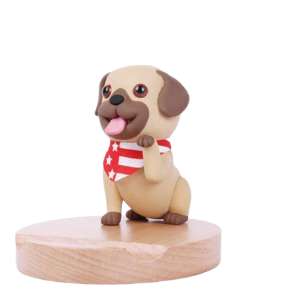 Support de téléphone portable chien, fun et pratique