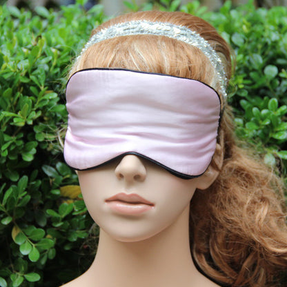 Masque pour les yeux en soie, doux et agréable