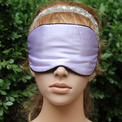 Masque pour les yeux en soie, doux et agréable