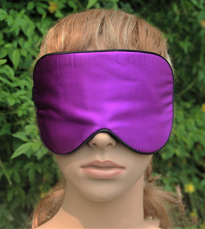 Masque pour les yeux en soie, doux et agréable