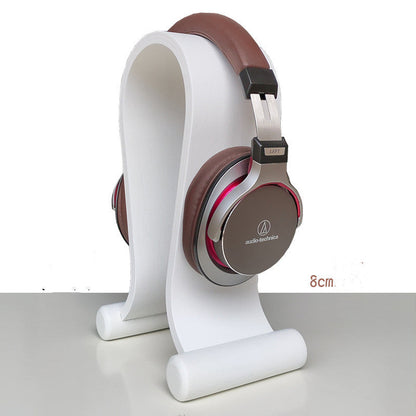 Support pour casque, design bois