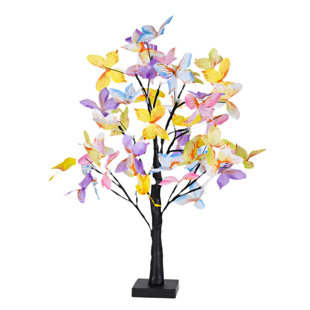 Lumières d'arbre de table, LED décorative