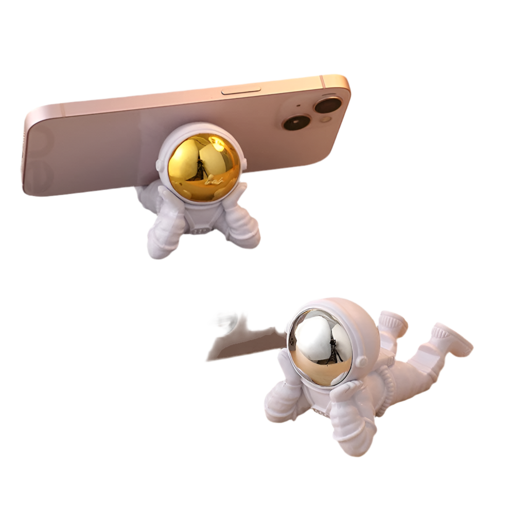 Ornements d'astronaute support de téléphone