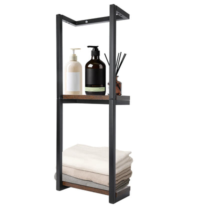 Porte-serviettes de salle de bain pour serviettes roulées