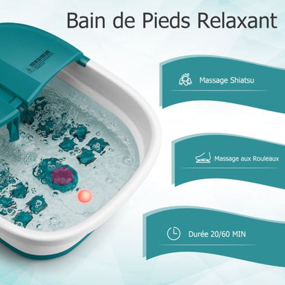 Bain De Pieds relaxant Pliable