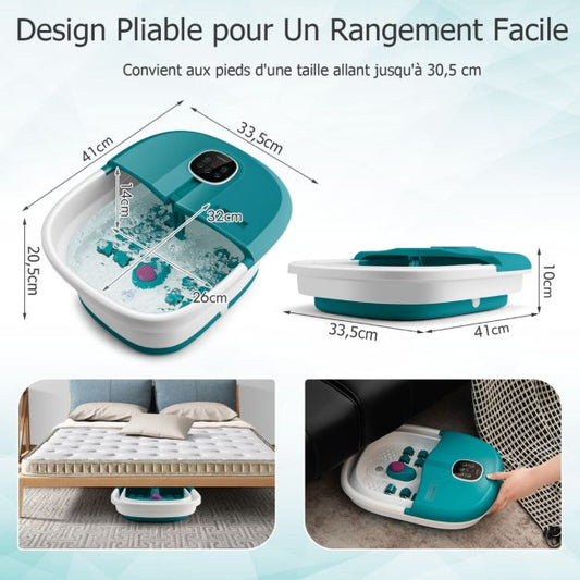 Bain De Pieds relaxant Pliable