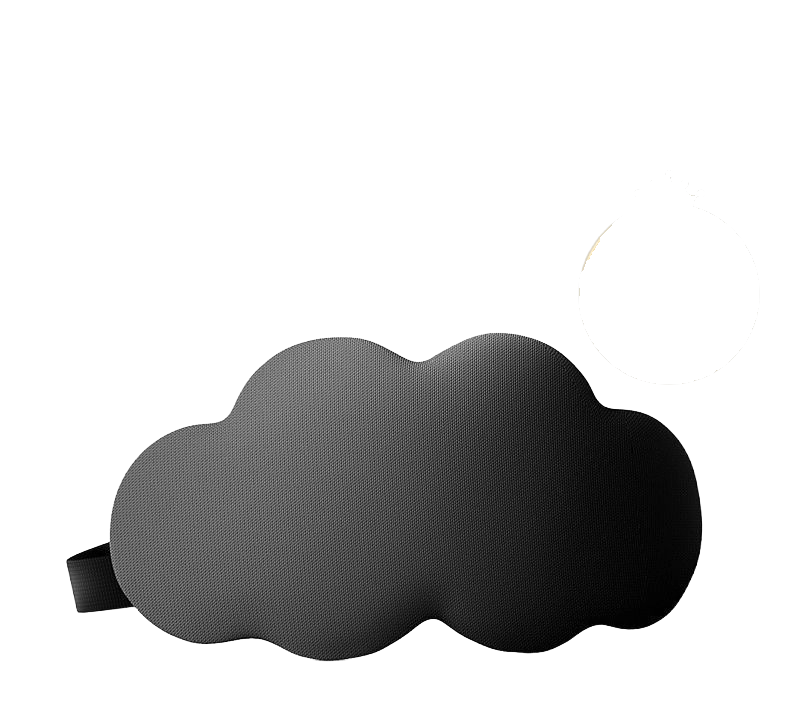 Masque en soie nuage, coocooning et douceur