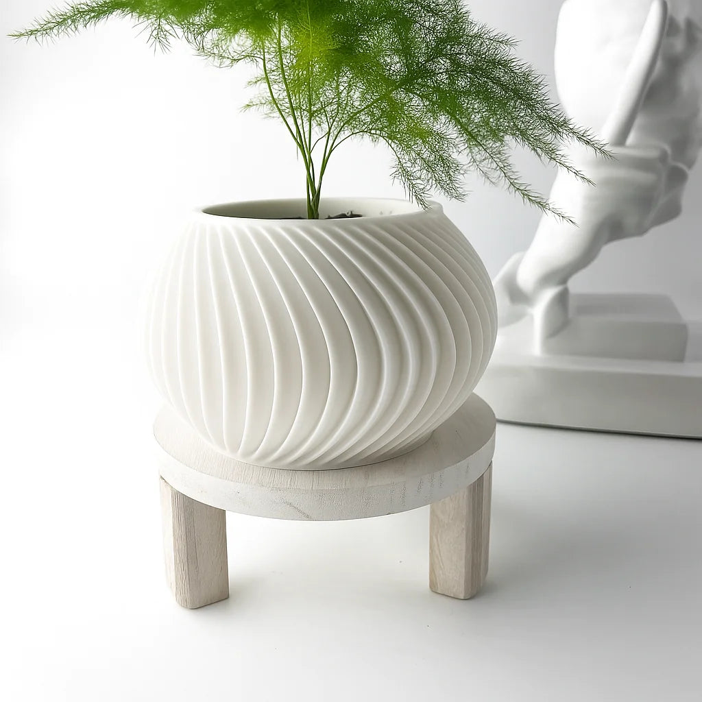 Pot à plantes moderne et minimaliste