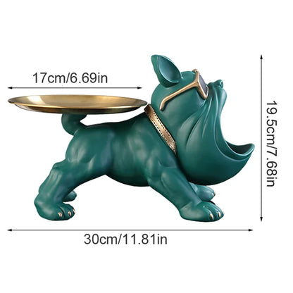 Figurine  bouledogue
