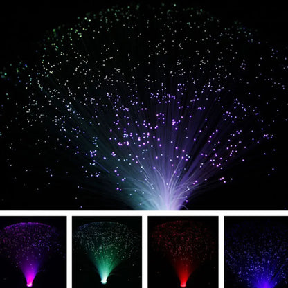 Lampe LED en Fibre Optique Multicolore