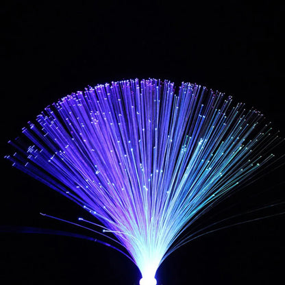 Lampe LED en Fibre Optique Multicolore