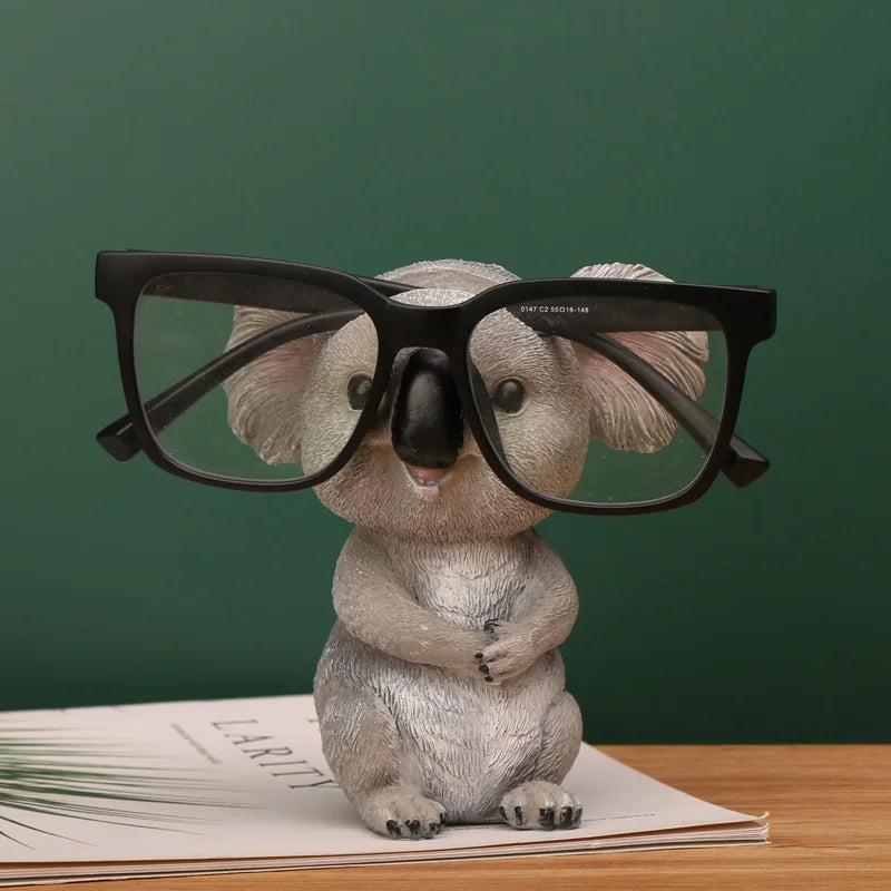 Animal porte-lunettes, présentoir pour lunettes