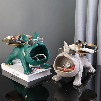 Figurine  bouledogue