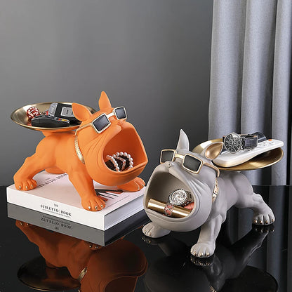 Figurine  bouledogue