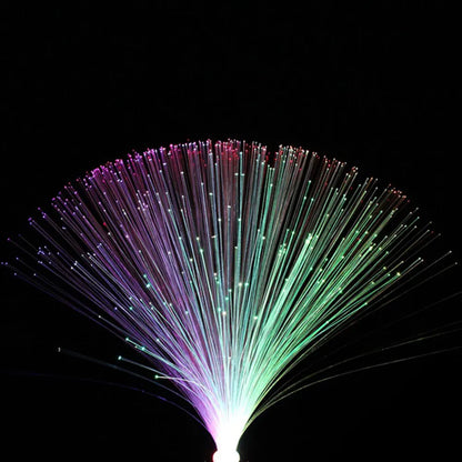 Lampe LED en Fibre Optique Multicolore
