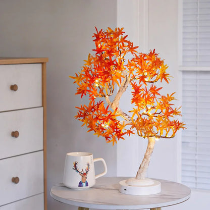 Lampe féerique d'arbre artificiel