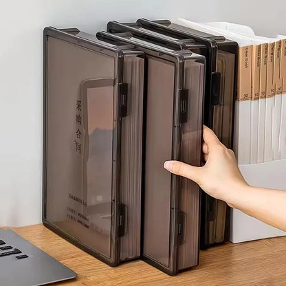 Organisateur de documents A4 anti-poussière