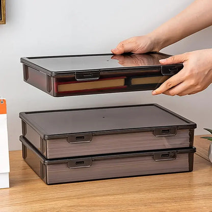Organisateur de documents A4 anti-poussière