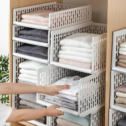 Boite rangement pour vêtements  empilable