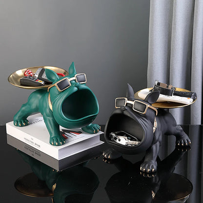 Figurine  bouledogue