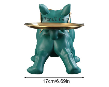 Figurine  bouledogue
