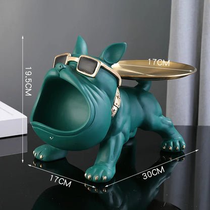Figurine  bouledogue