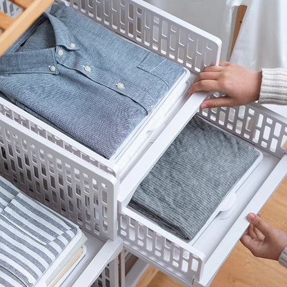 Boite rangement pour vêtements  empilable