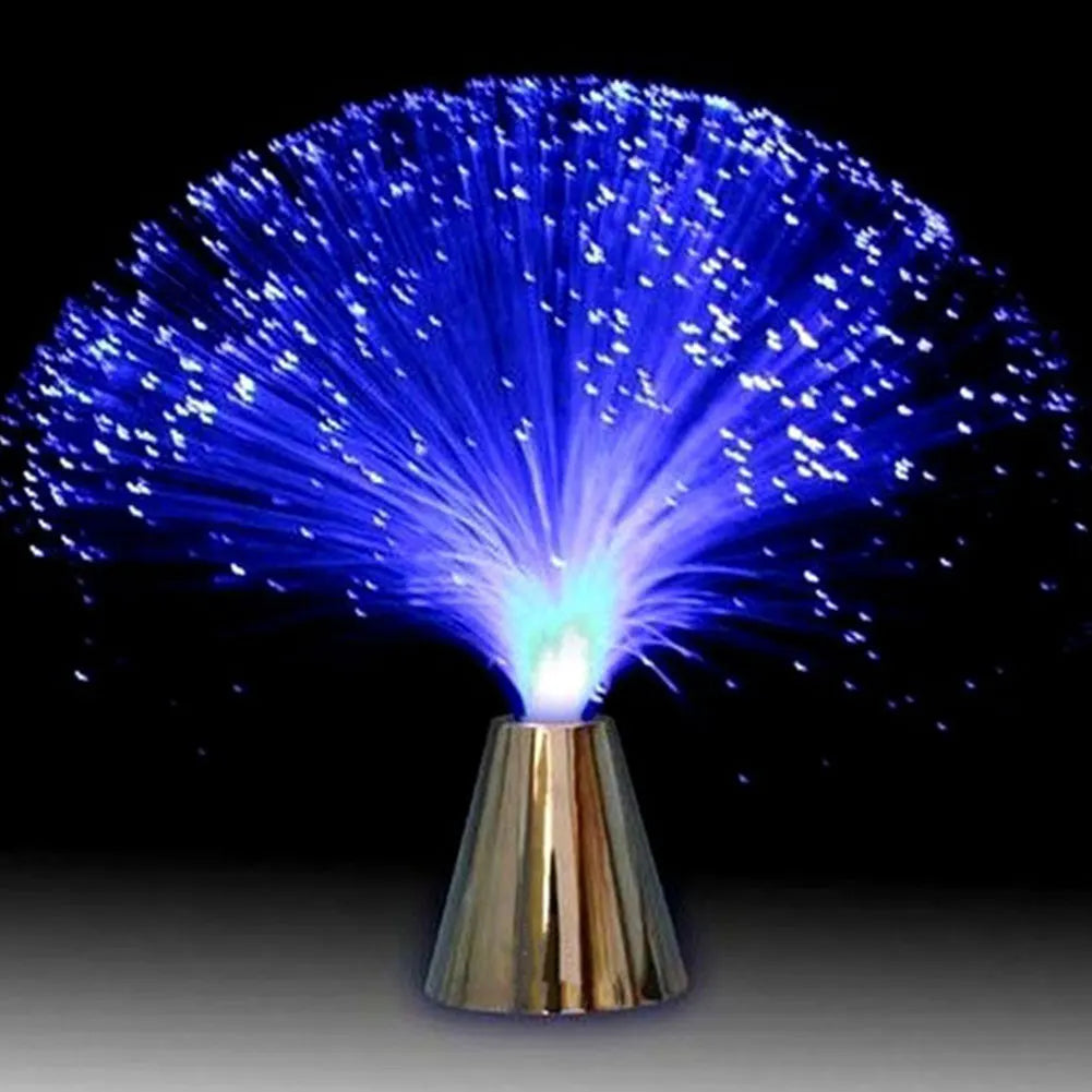 Lampe LED en Fibre Optique Multicolore