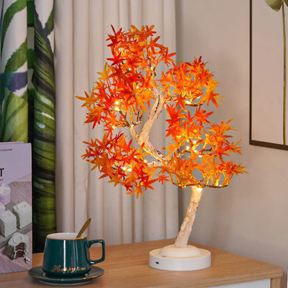 Lampe féerique d'arbre artificiel