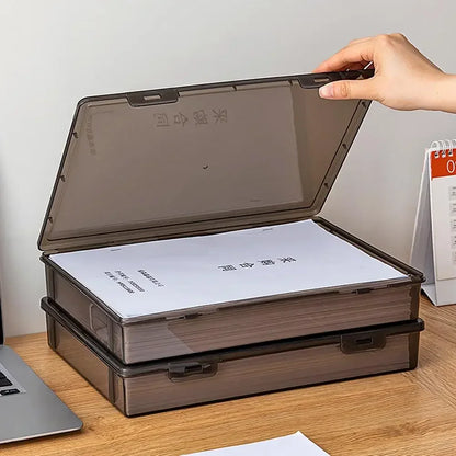 Organisateur de documents A4 anti-poussière