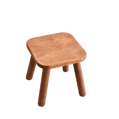 Tabouret design en bois massif naturel, solide et élégant