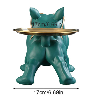 Figurine  bouledogue