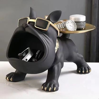 Figurine  bouledogue