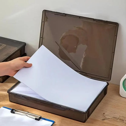 Organisateur de documents A4 anti-poussière