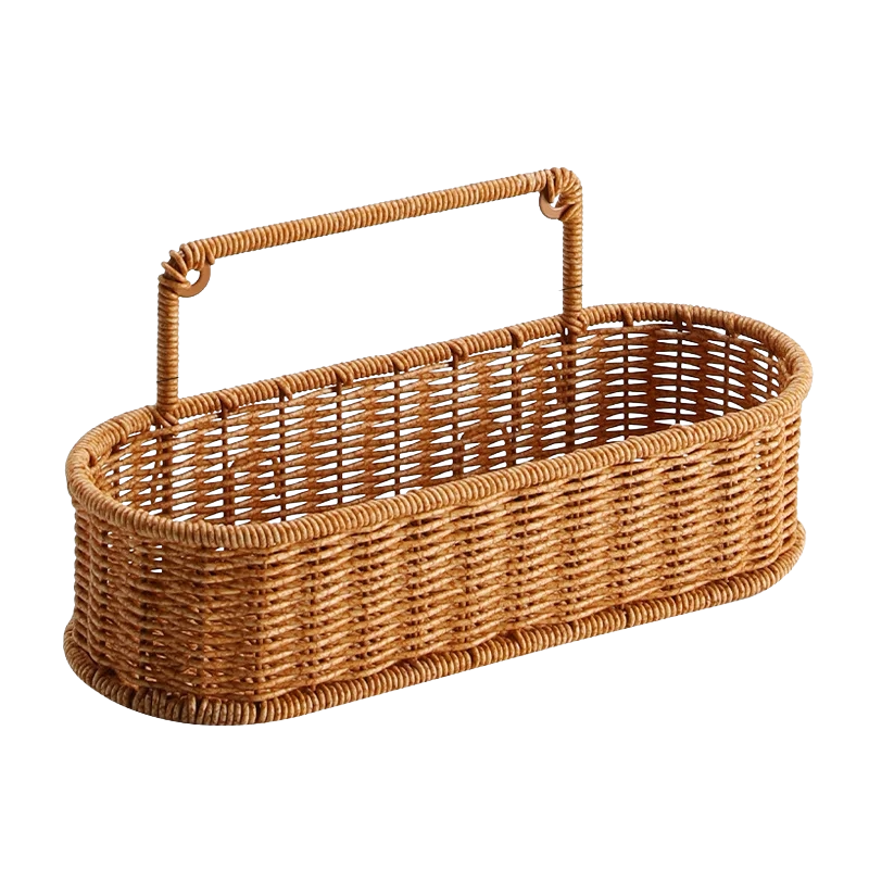 Panier mural tissé, déco pratique pour fruits, légumes ou objets
