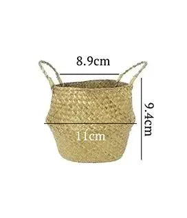 Pot de fleurs en rotin pour rangement de vêtements sales, WF1015