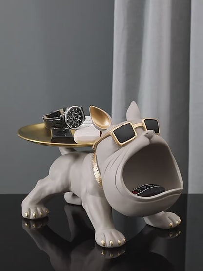 Figurine  bouledogue